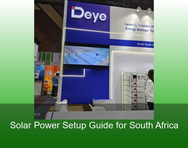 Solar Power Setup Guide for South Africa